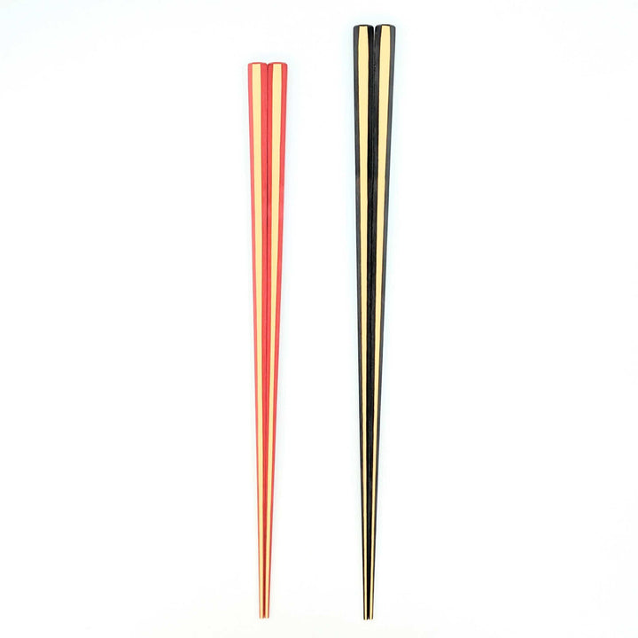 Kyoto Bamboo Octagonal Lacquered Chopsticks White Bamboo