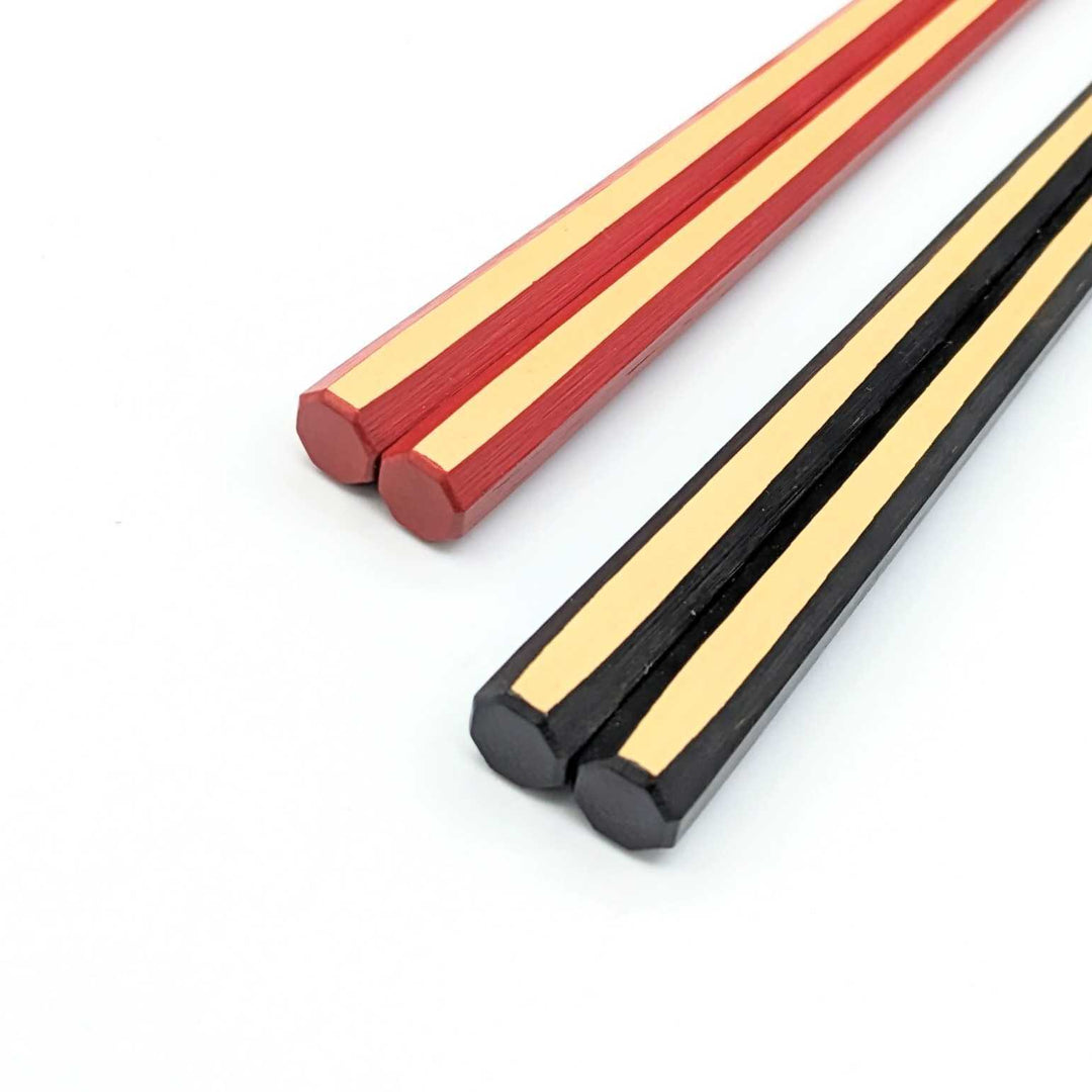 Kyoto Bamboo Octagonal Lacquered Chopsticks White Bamboo