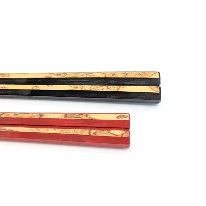 Kyoto Bamboo Octagonal Lacquered Chopsticks Mondo Bamboo