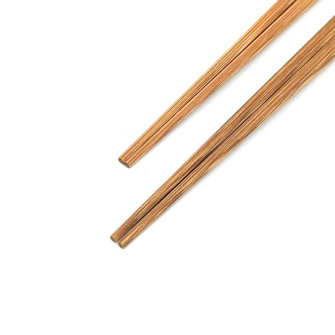 Kyoto Smoked Soot bamboo Square Chopsticks
