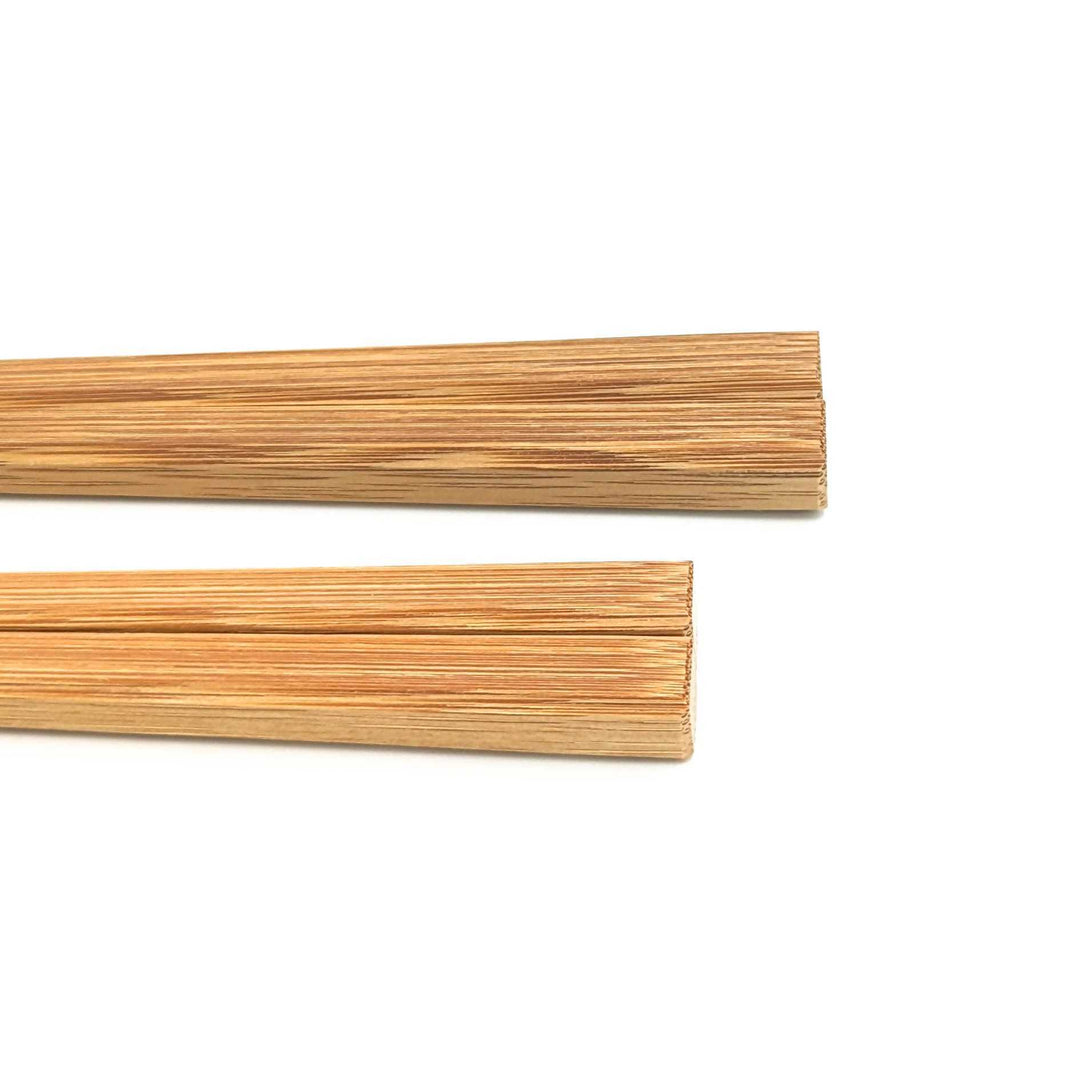 Kyoto Smoked Soot bamboo Square Chopsticks