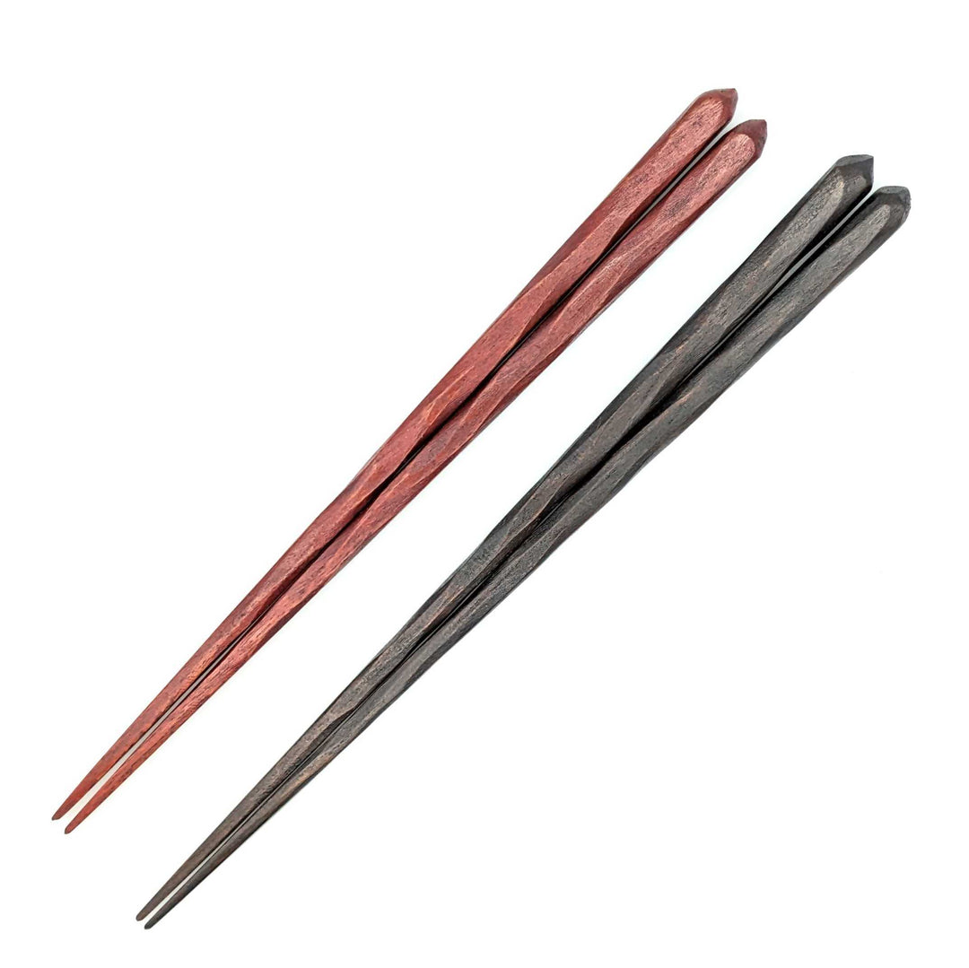Comfortable to Use Pair Chopsticks Black and Brown