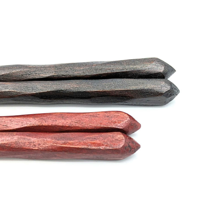 Comfortable to Use Pair Chopsticks Black and Brown