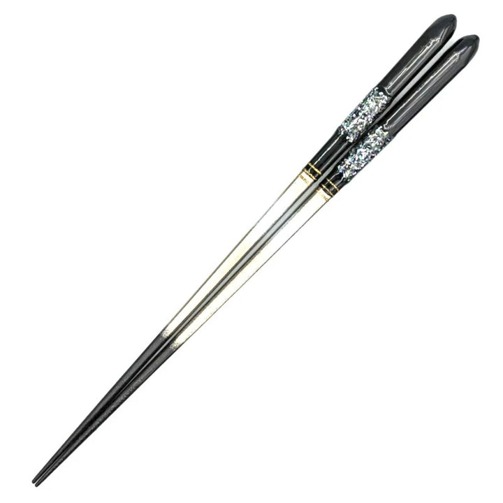 Wakasa-Nuri Starry Sky Chopsticks with Shell Inlay - Dishwasher Safe (Engravable)