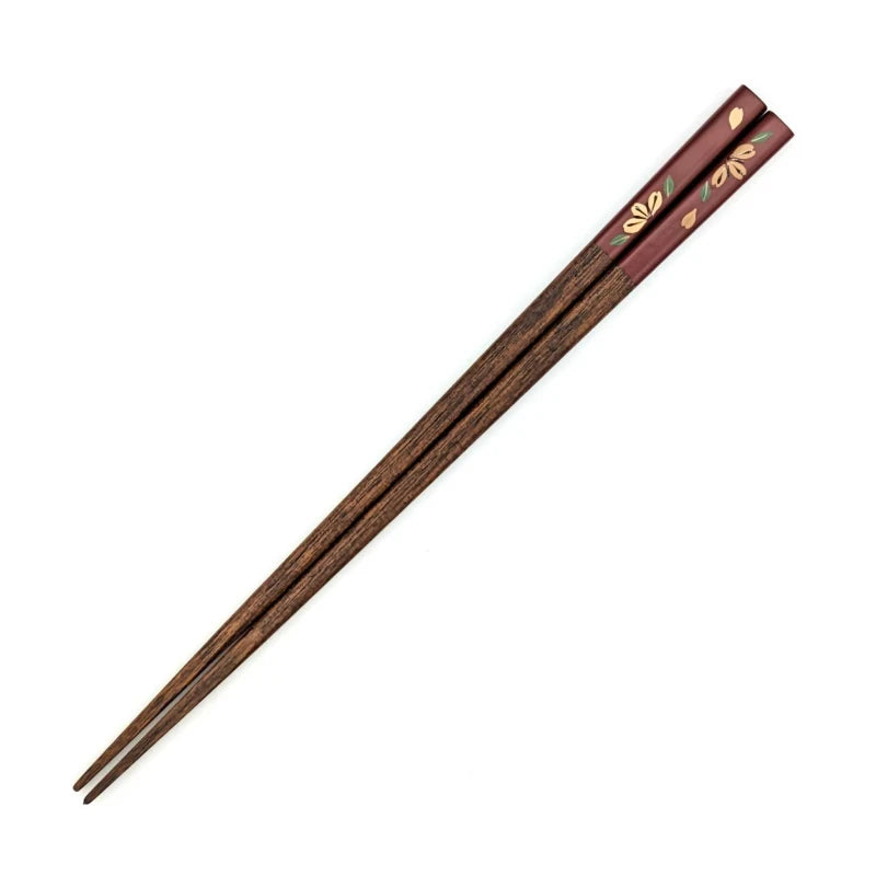 Aizu Lacquerware Chopsticks - Cherry Blossom Design (Engravable)