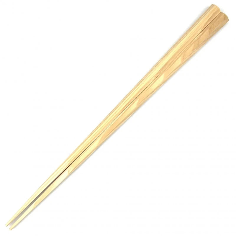 Hinoki Octagonal Cooking Chopsticks - Lightweight and Durable Japanese Cypress Design