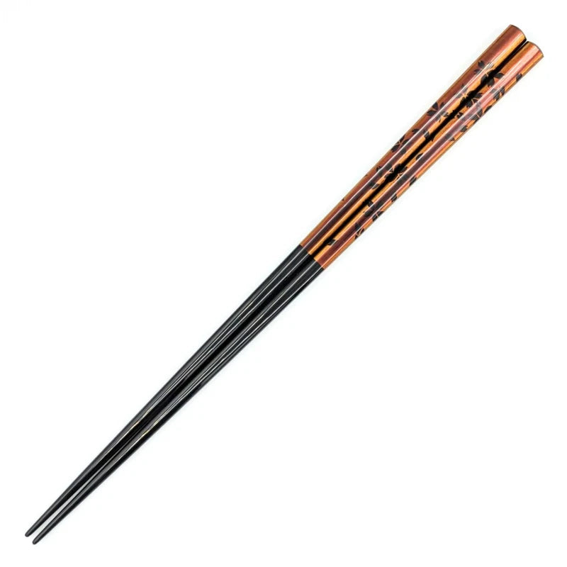 Echizen Lacquerware Chopsticks - Sakura with Gold Accents (Engravable)