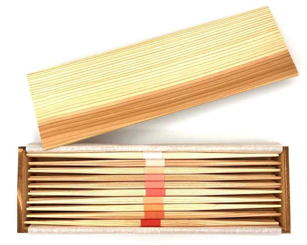 Rikyu Ranchu Disposable Chopsticks - 30-Pair Set