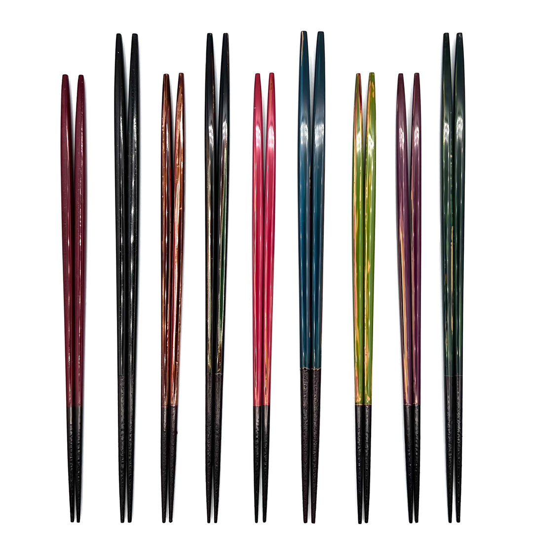 Niigata Lacquerware Beautiful Layers of Lacquer Rikyu Chopsticks