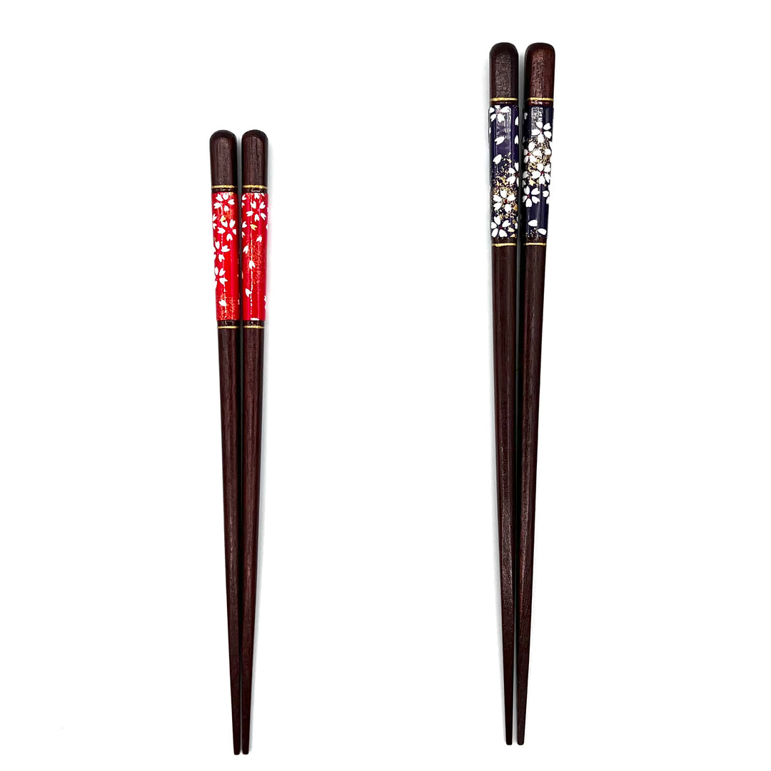 Wakasa-Nuri Tapered Tip Chopsticks - Washi Cherry Blossom
