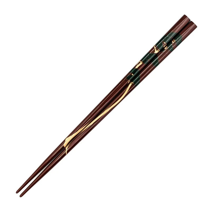 Wajima Lacquer Chopsticks – Rinpa Plum Design (Engravable)