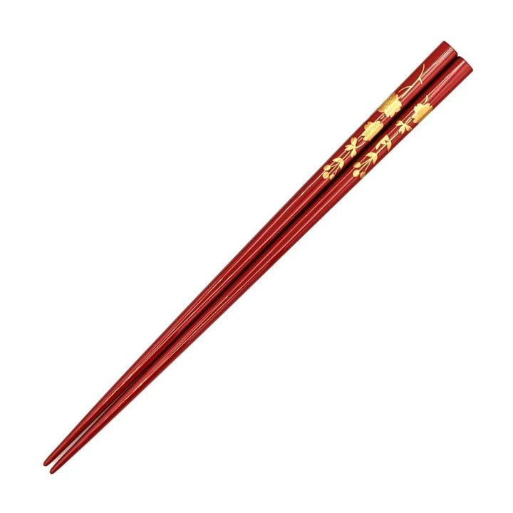 Echizen Lacquerware Chopsticks - Weeping Sakura Motif (Engravable)