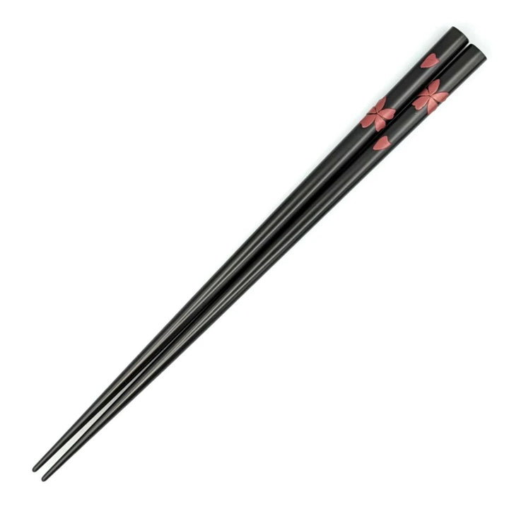 Ryukyu Lacquerware Square Sakura Chopsticks(Engravable)