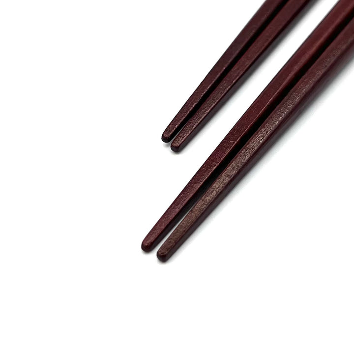 Wakasa Lacquerware Chopsticks - Crescent Moon Sakura Design (Engravable)