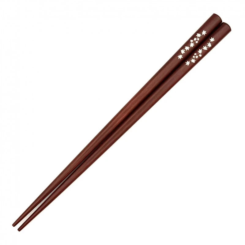 Shell Inlay Chopsticks -A variety of Japanese motifs (Engravable)