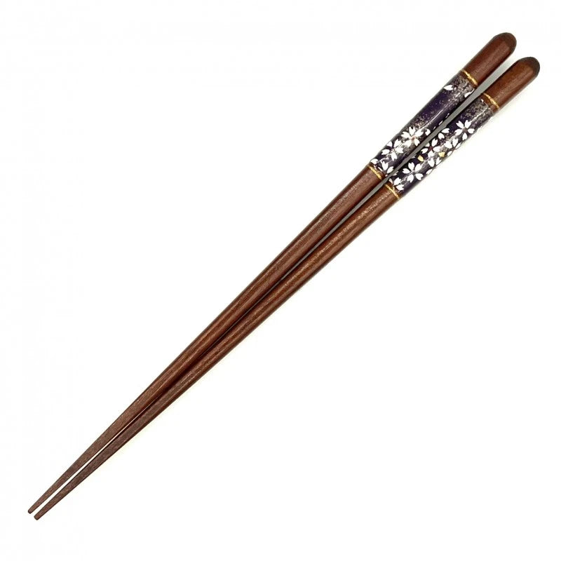 Wakasa-Nuri Tapered Tip Chopsticks - Washi Cherry Blossom
