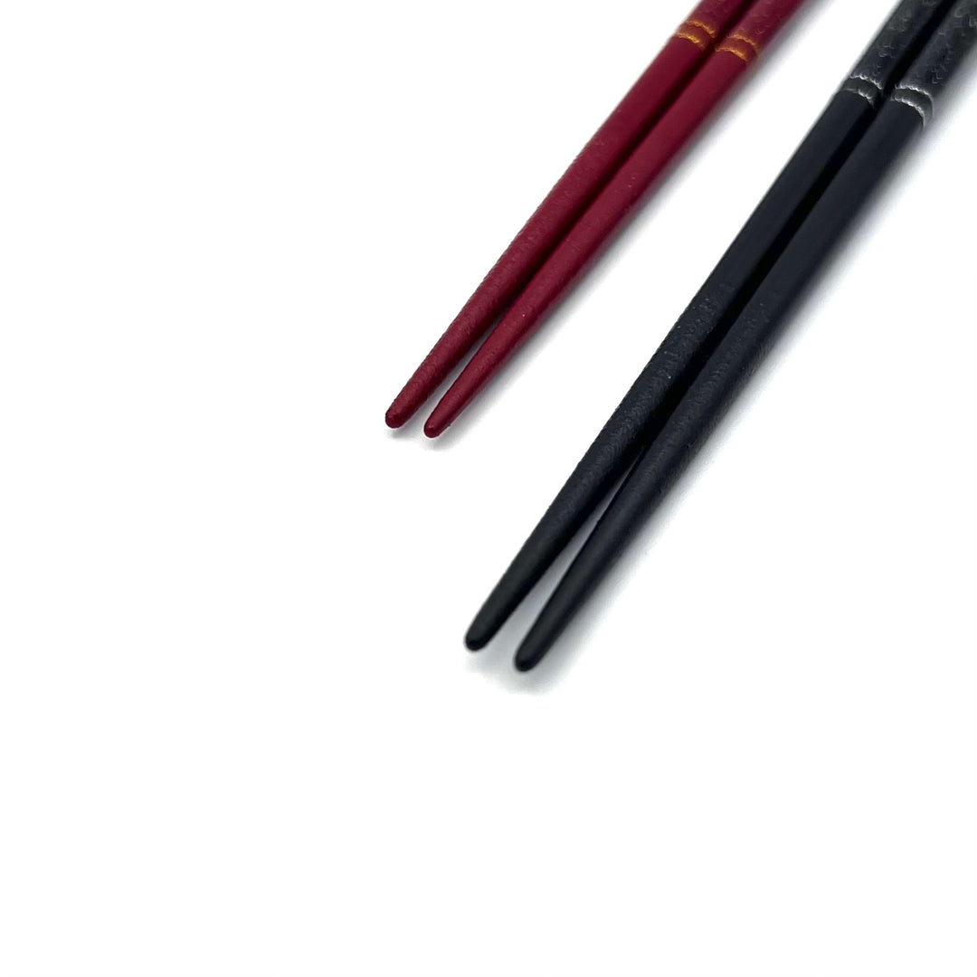 Wakasa-Nuri Sakura Rain Dishwasher Safe Chopsticks (Engravable)