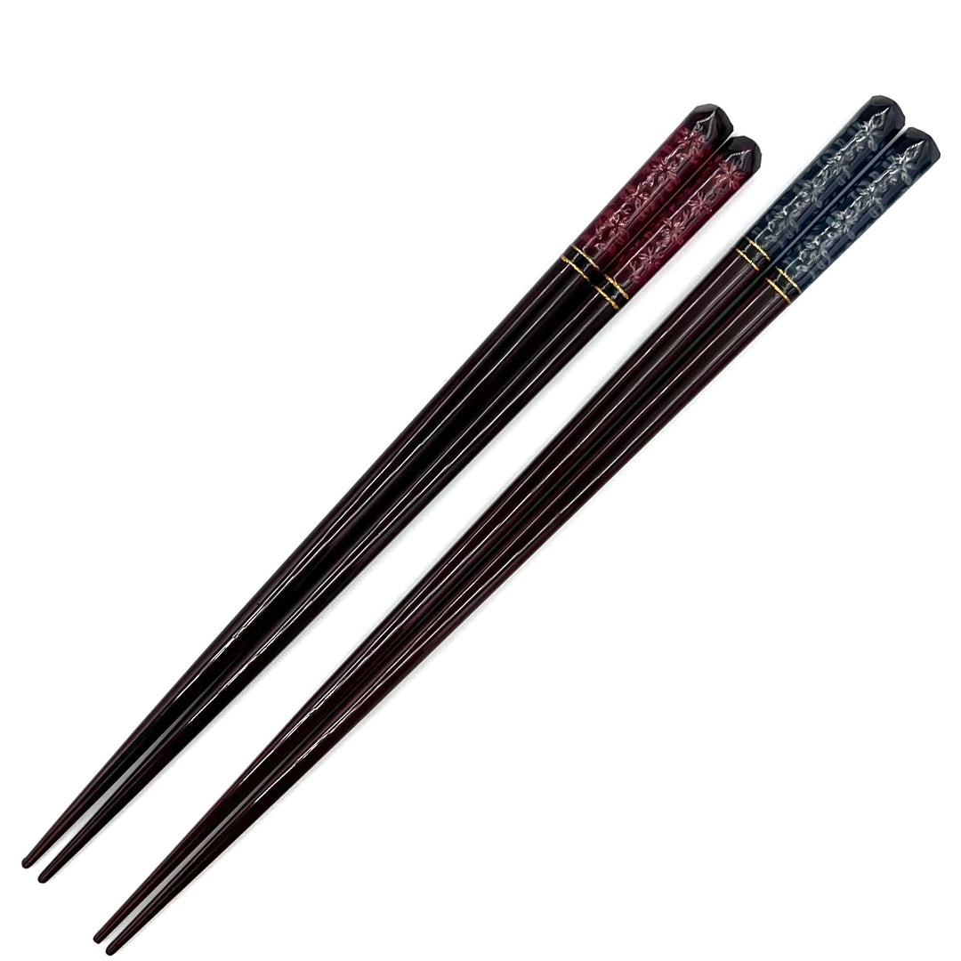 Wakasa Lacquerware Chopsticks Set - Sakura Design