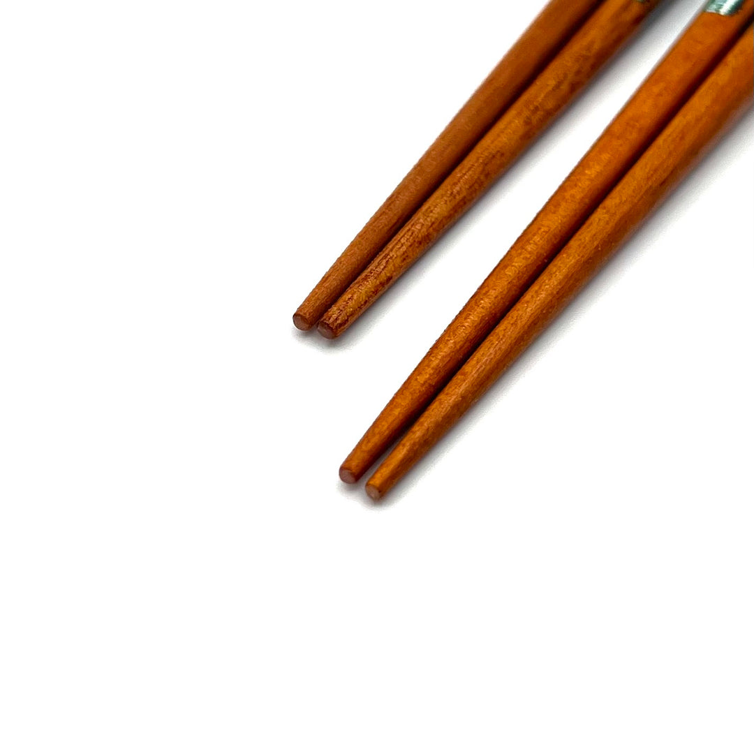 Train-Inspired Dishwasher-Safe Chopsticks - Green (Engravavle)