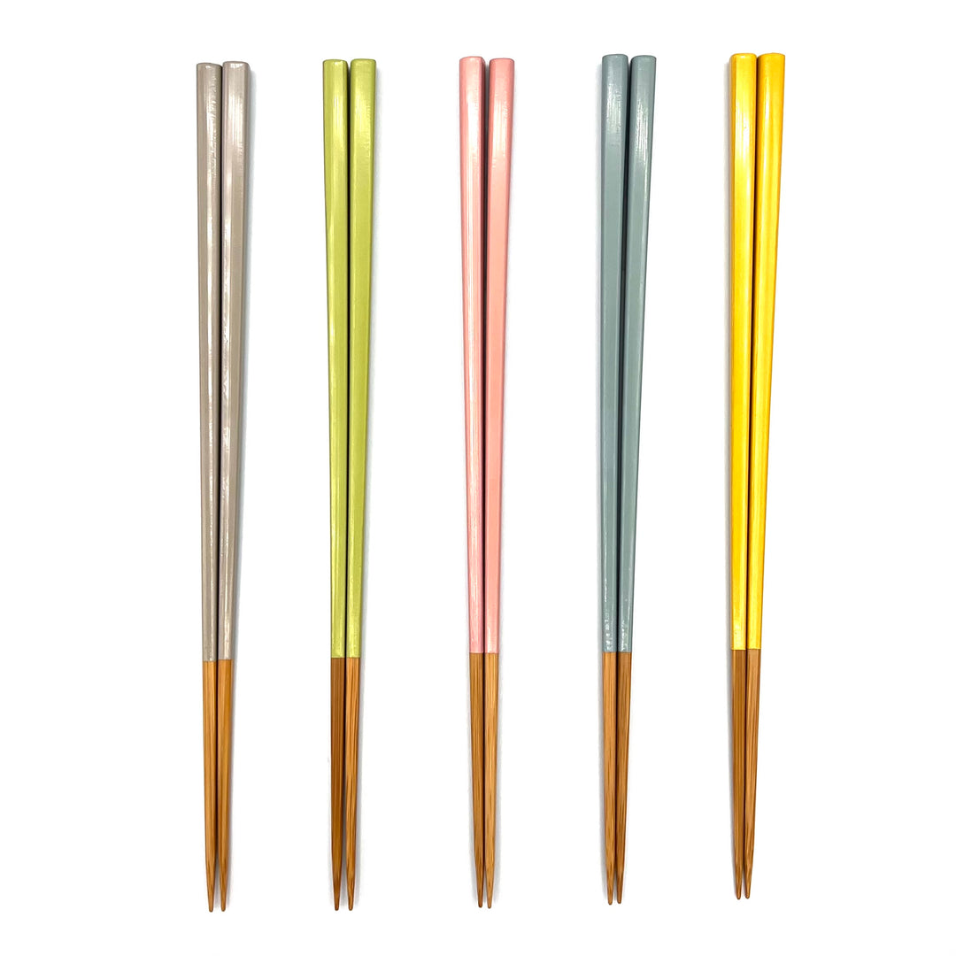 Sweet Urushi Two-Tone Chopsticks (Engravable)