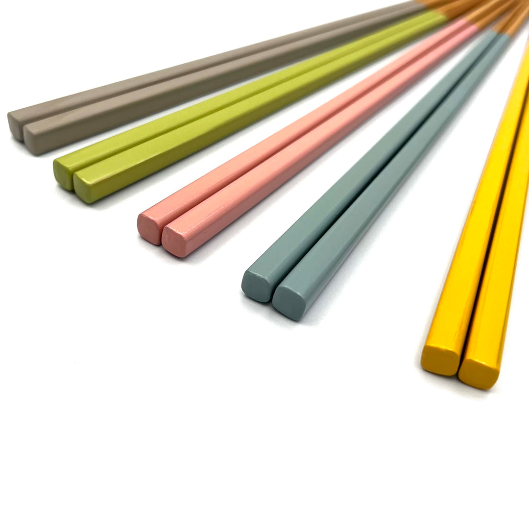 Sweet Urushi Two-Tone Chopsticks (Engravable)