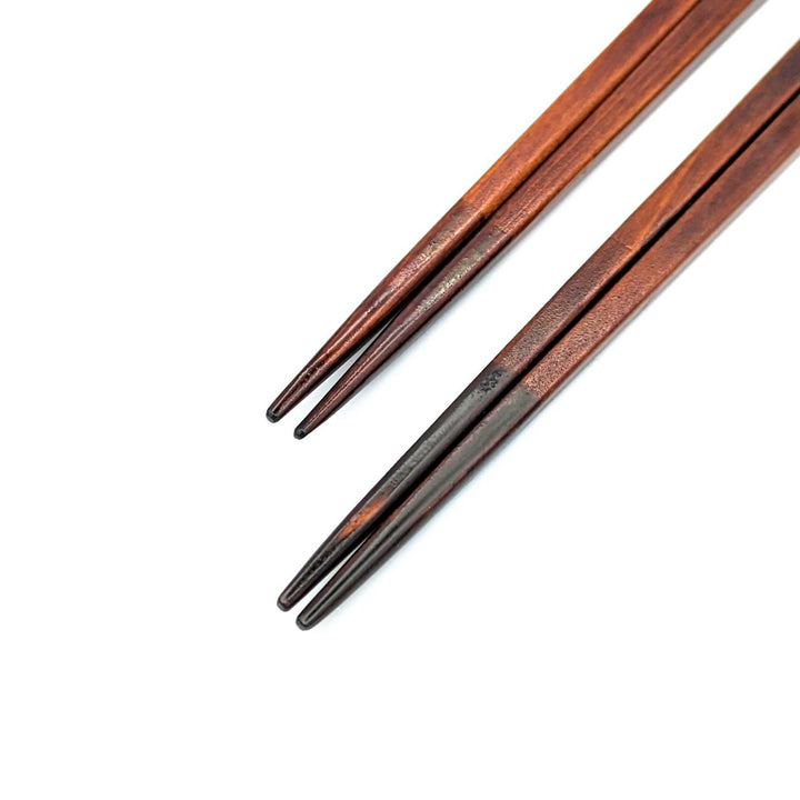 Kiso Lacquerware Chopsticks - Cypress, Two-Tone (Engravable)