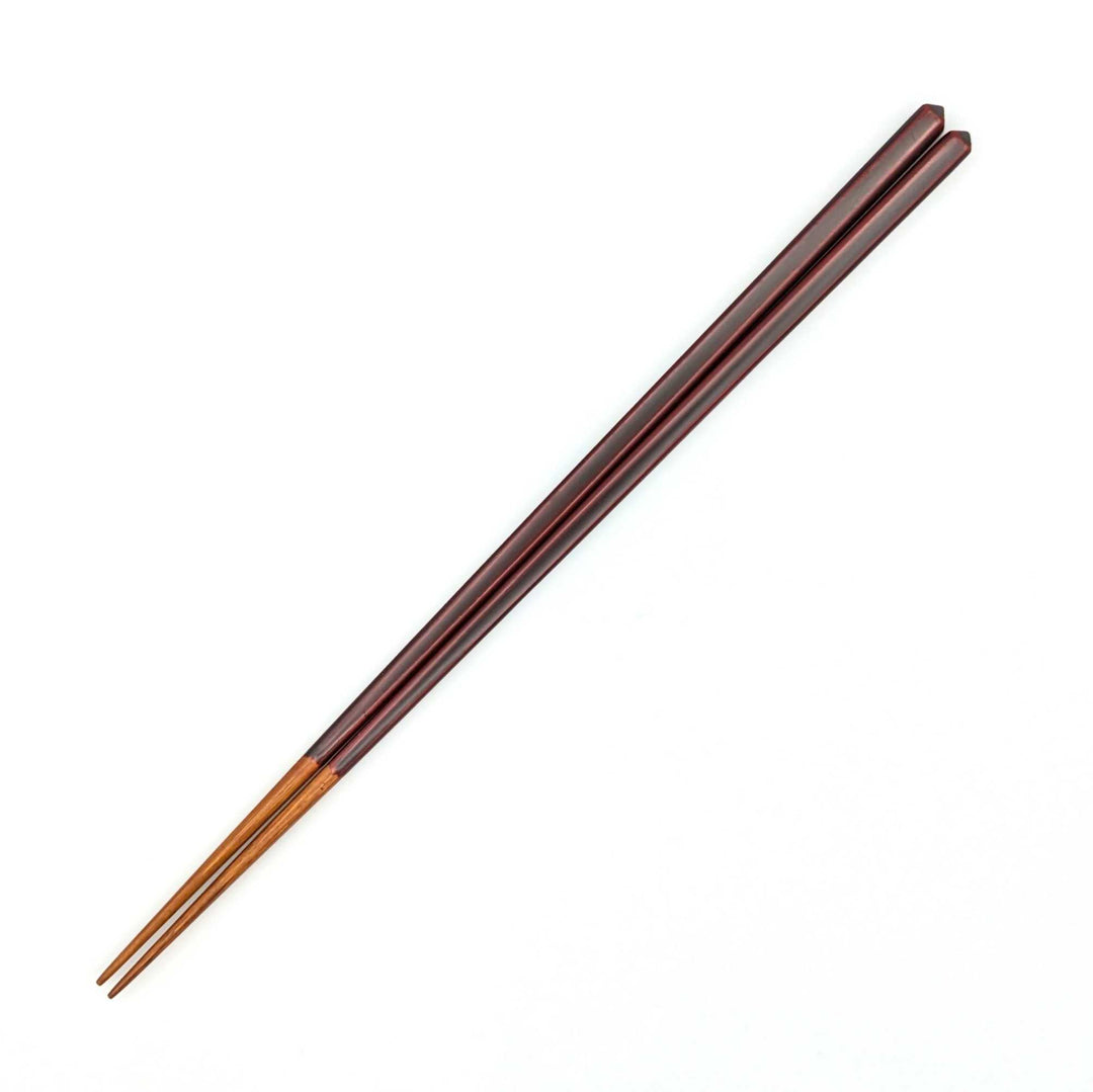 Kiso Lacquerware Diamond-Cut Thin Bamboo Chopsticks