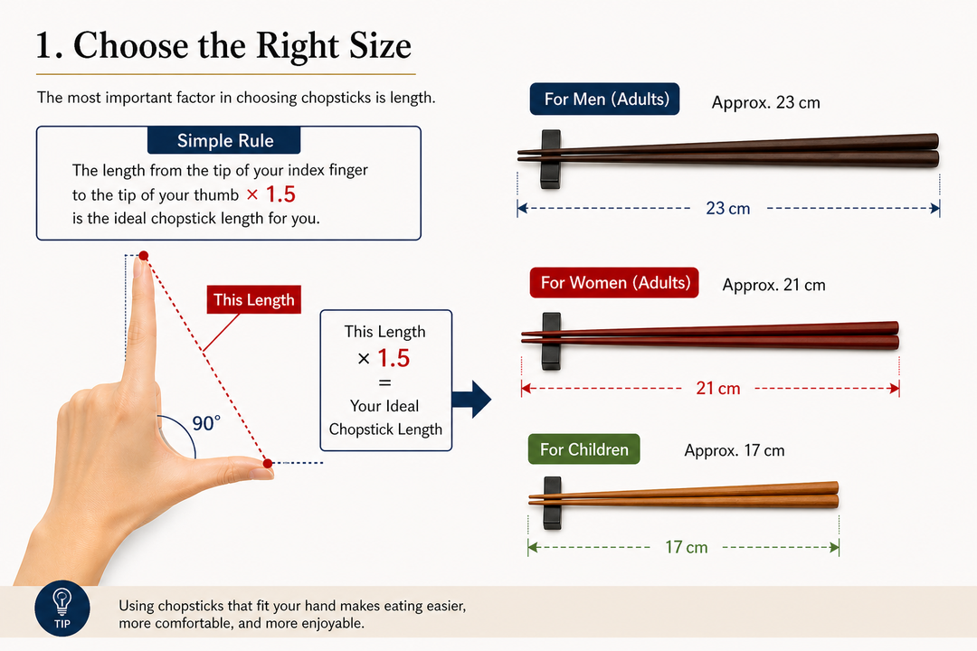 How to Choose Japanese Chopsticks – A Complete Guide (Size, Material &amp; Style)