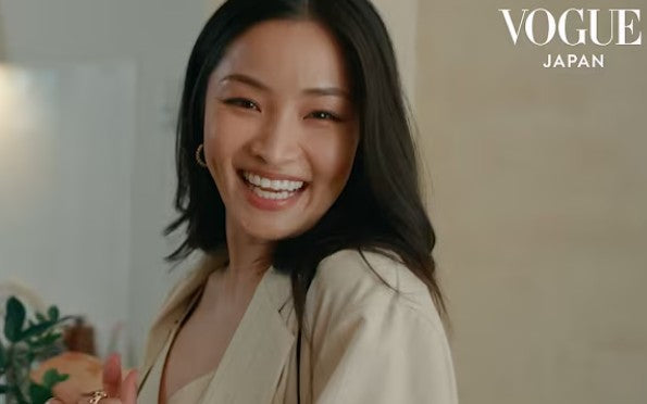 🌸 A Special Visit by Actress Anna Sawai – Featured by VOGUE JAPAN