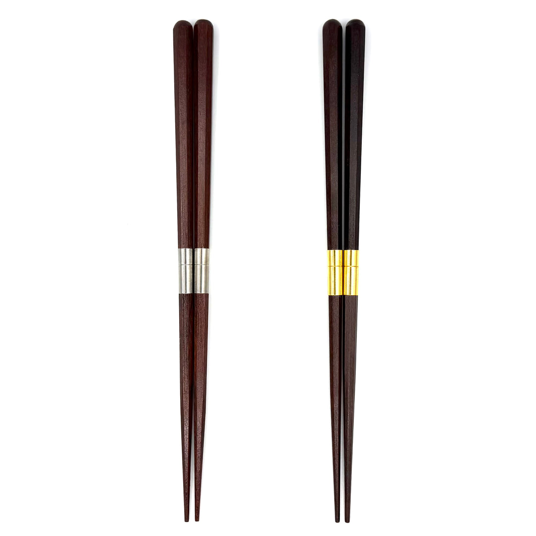 Wakasa lacquerware octagonal travel chopsticks