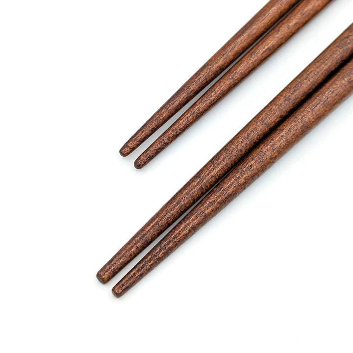 Ohajiki-Inspired Chopsticks with Non-Slip Wooden Tips (Engravable)