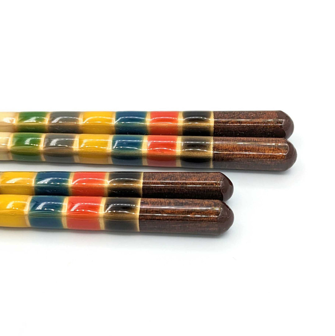 Dishwasher-Safe Seven-Color Pair Chopsticks