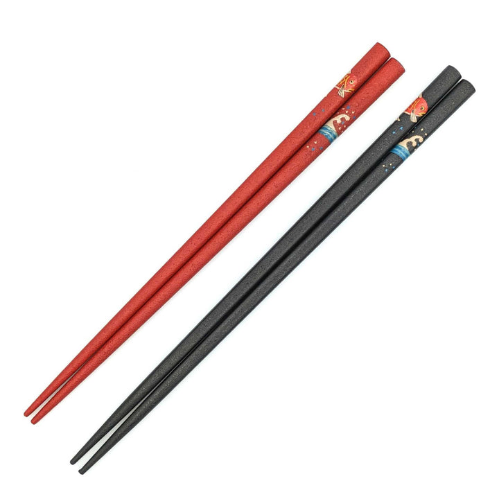 Wajima Lacquerware Sea Bream Pair Chopsticks