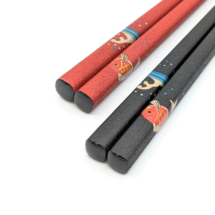 Wajima Lacquerware Sea Bream Pair Chopsticks