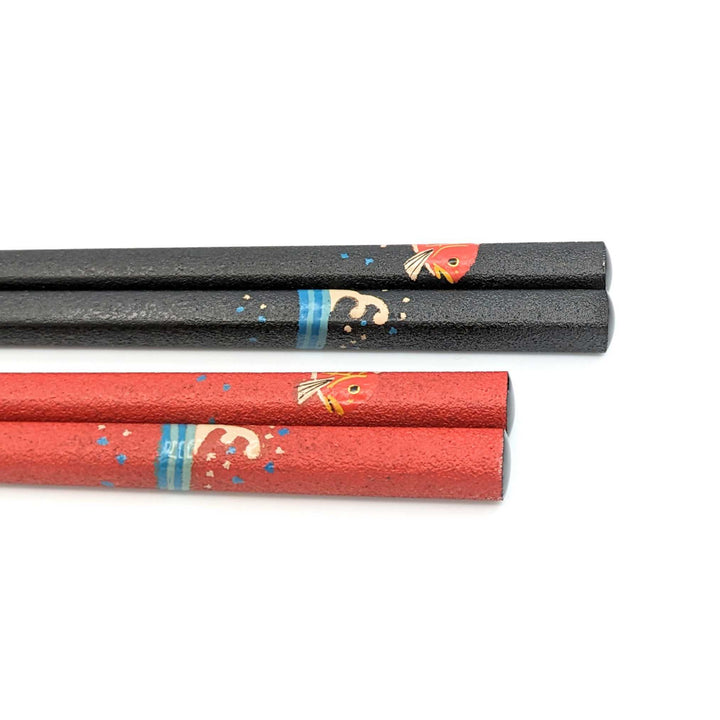 Wajima Lacquerware Sea Bream Pair Chopsticks