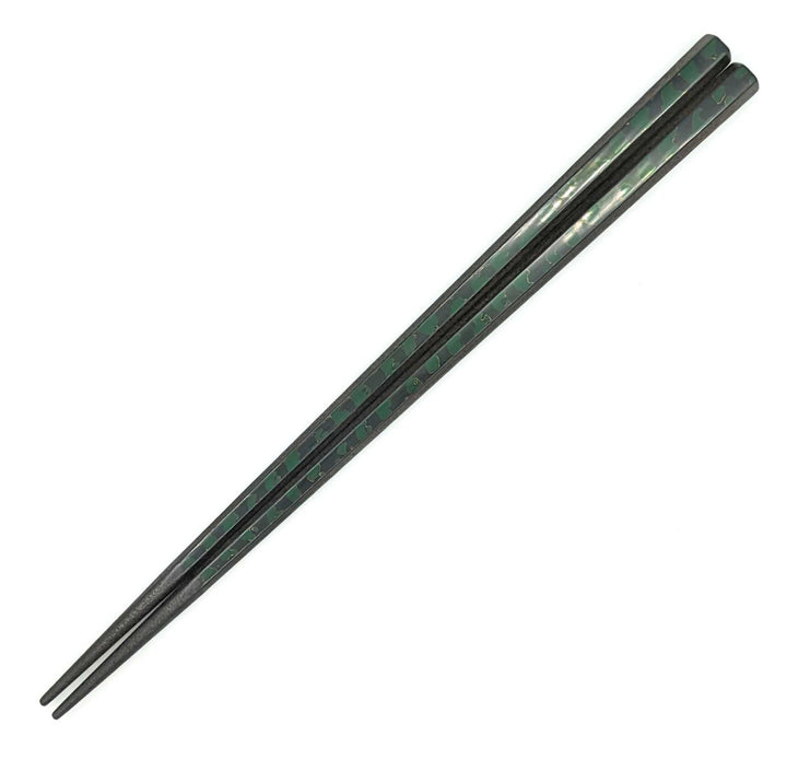 Tsugaru-nuri Hexagonal Chopsticks – Karanuri & Monsha Split Design