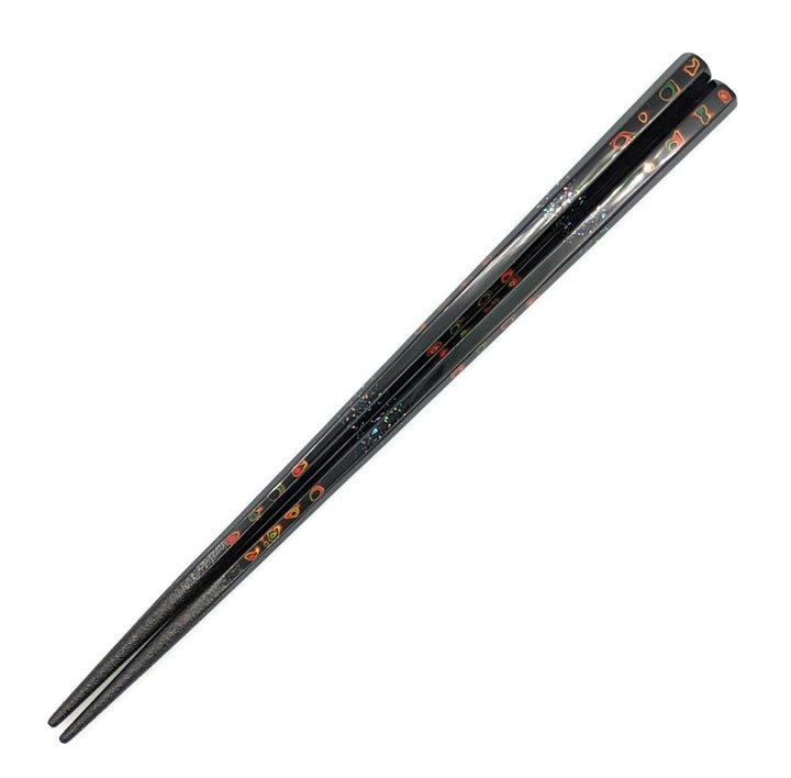 Tsugaru-nuri Hexagonal Chopsticks with Alternating Raden & Plain Sides – Tsugaru Karanuri Finish