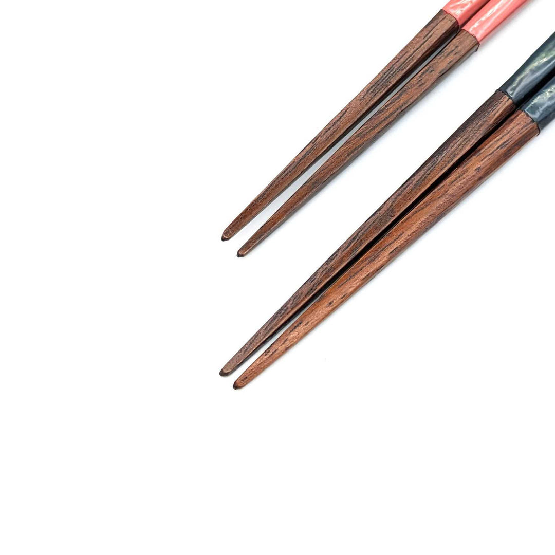 Comfortable to Use Pair Chopsticks Blue and Pink