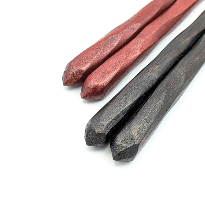 Comfortable to Use Pair Chopsticks Black and Brown