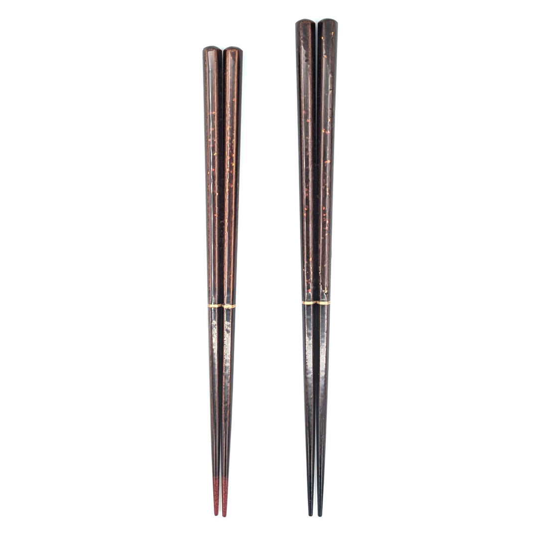 Wakasa Lacquerware Chopsticks - Mother-of-Pearl Inlay (Engravable)