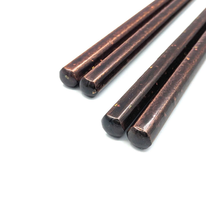 Wakasa Lacquerware Chopsticks - Mother-of-Pearl Inlay (Engravable)