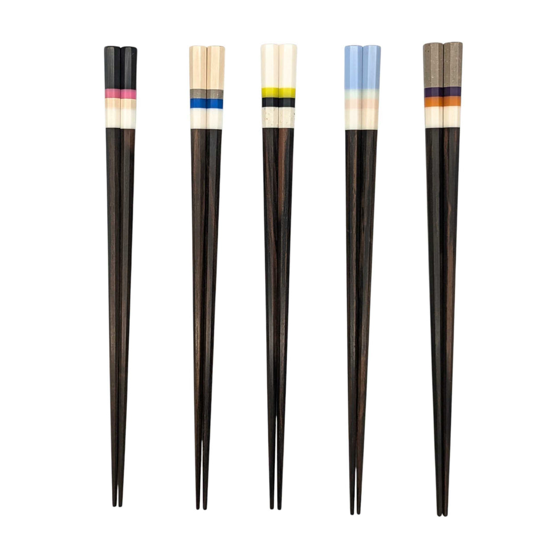 WPC Ebony Octagonal Chopsticks