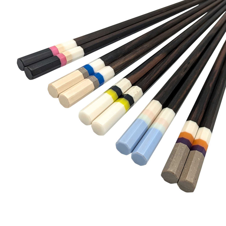 WPC Ebony Octagonal Chopsticks