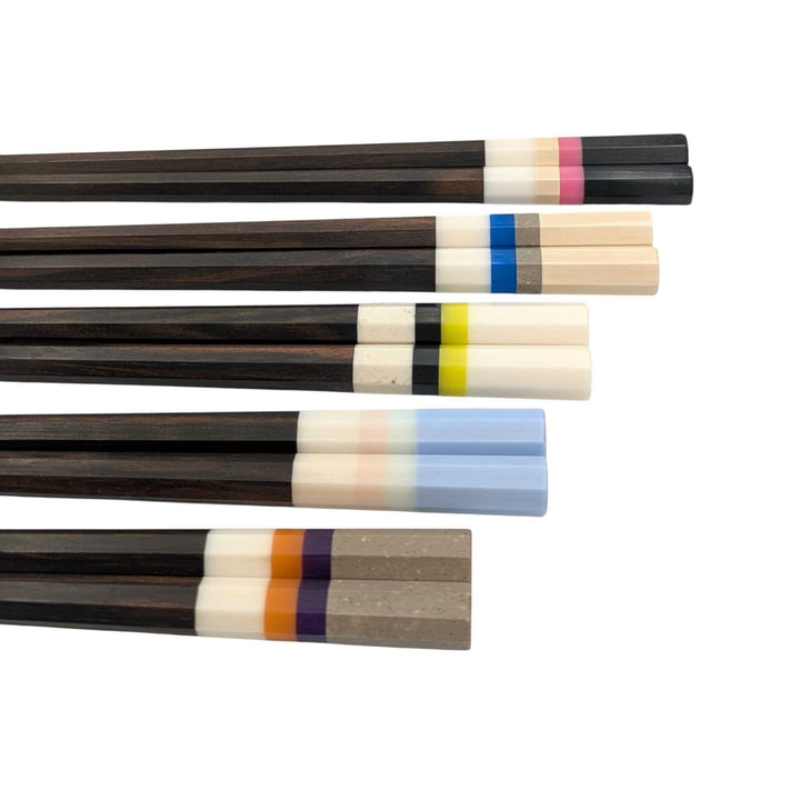 WPC Ebony Octagonal Chopsticks