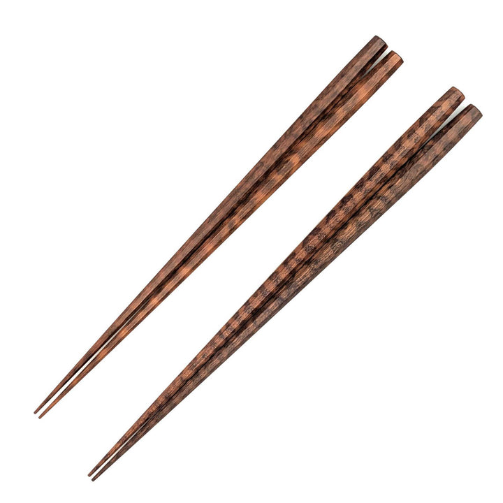 Deluxe Octagonal Snakewood Pair Chopsticks
