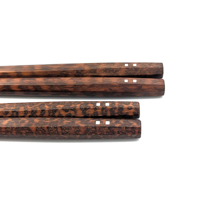 Niigata Hexadecagonal Wooden Chopsticks – Snakewood