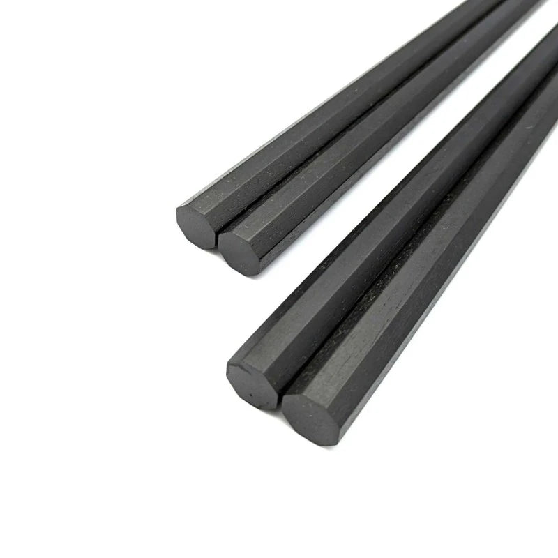 Edo-Karaki Octagonal Macassar Ebony Pair Chopsticks