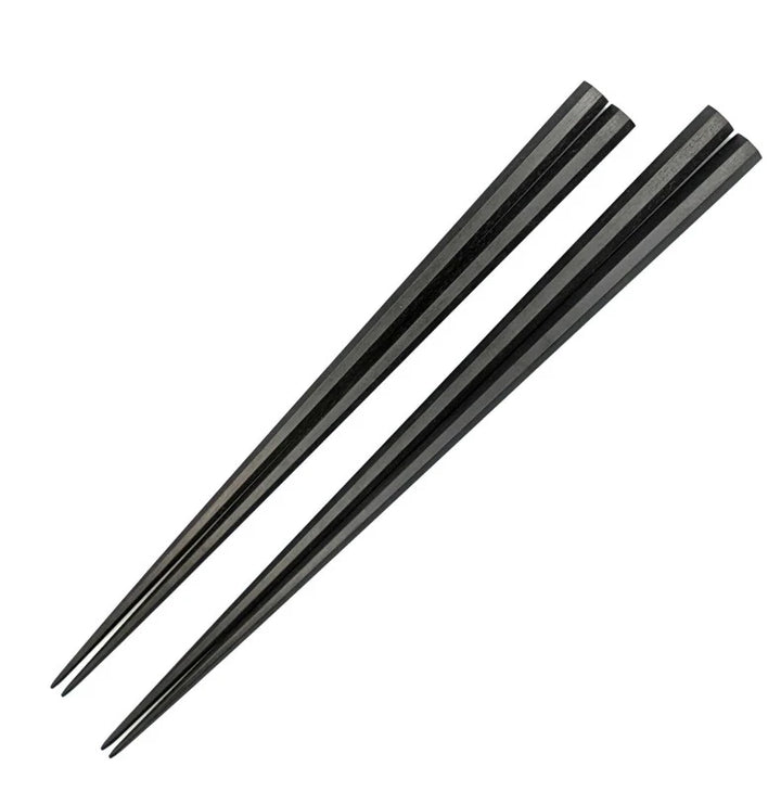 Edo-Karaki Octagonal Macassar Ebony Pair Chopsticks