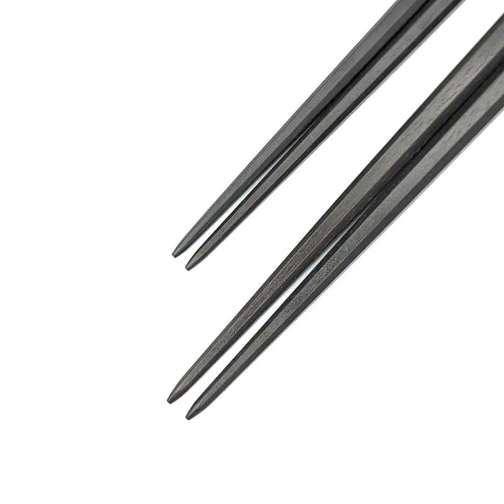 Edo-Karaki Square Macassar Ebony Pair Chopsticks