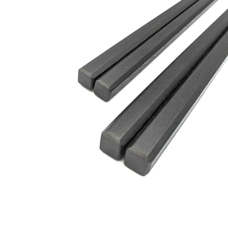 Edo-Karaki Square Macassar Ebony Pair Chopsticks